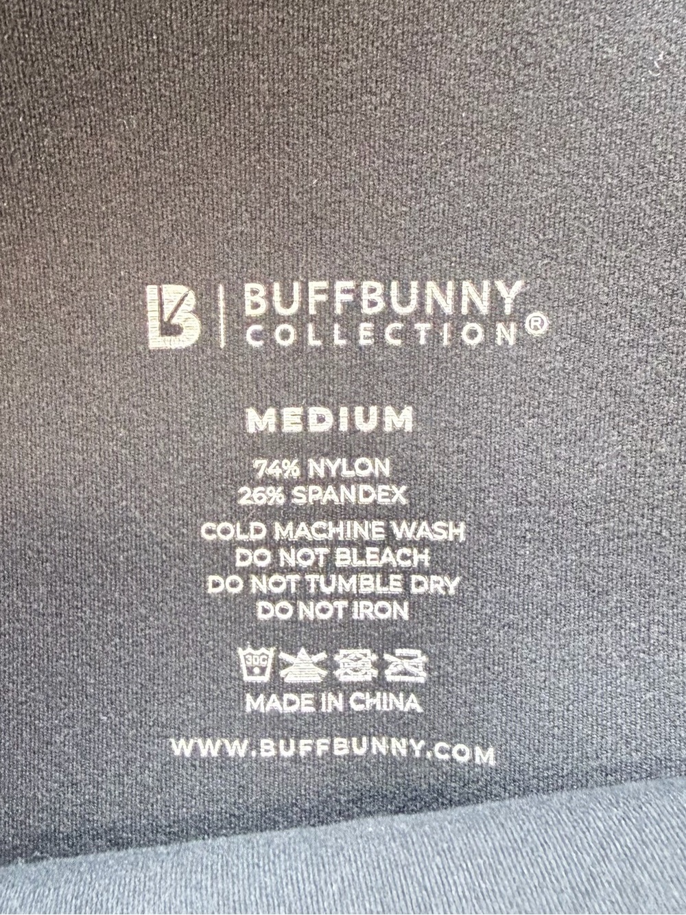 Buffbunny Collection Rosa Scalloped Waist Leggings Black Size Medium - Picture 5 of 9